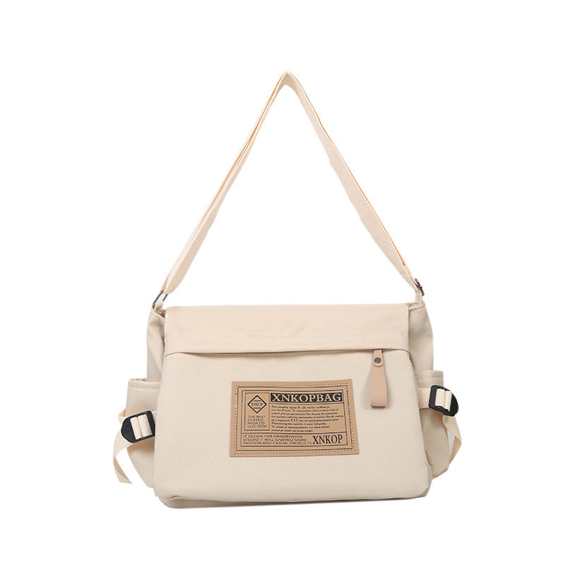 Style Fashion Personalized Work Clothes Contrast Shoulder Bags