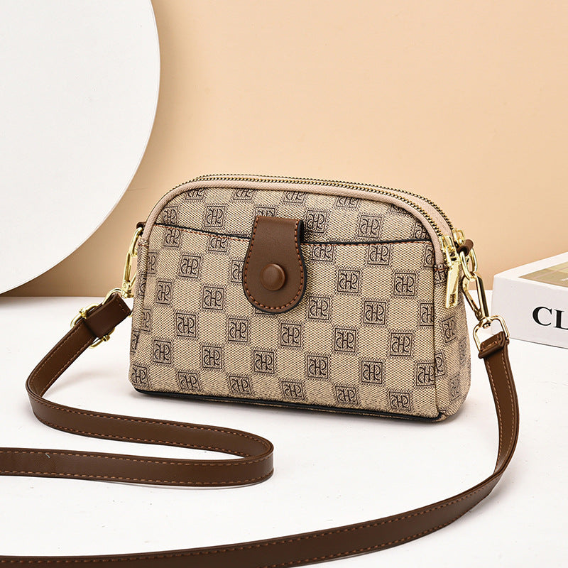 Women's Slouchy Popular Stylish Printed Lightweight Crossbody Bags