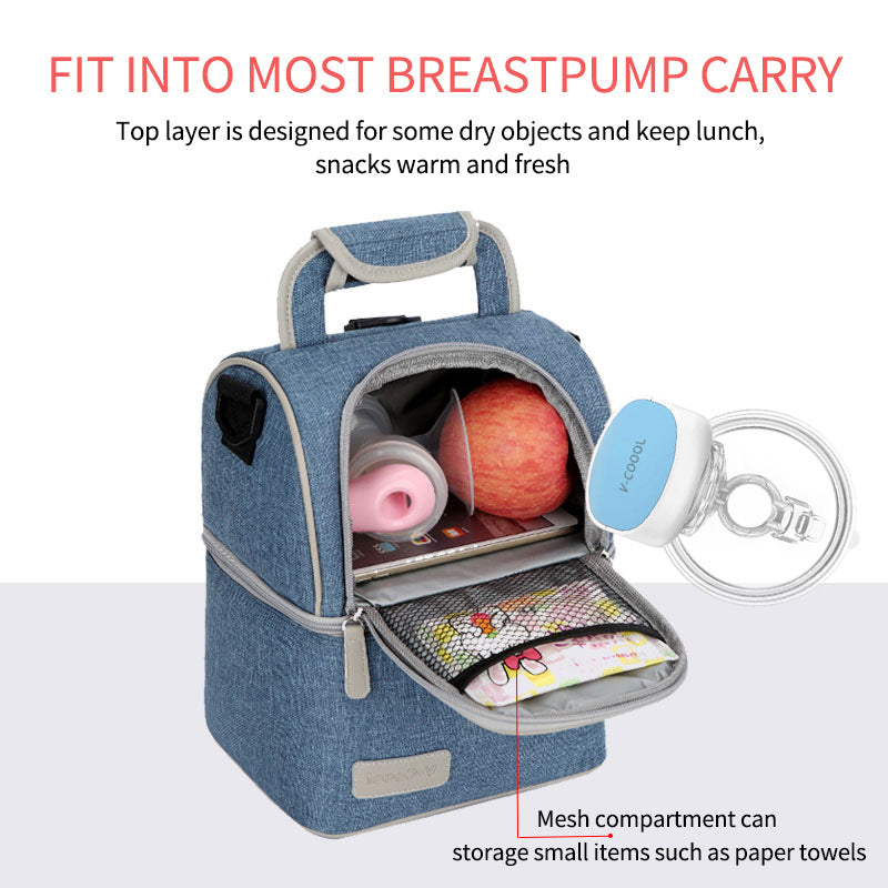 Milk Insulated Mother Blue Ice Breast Bags
