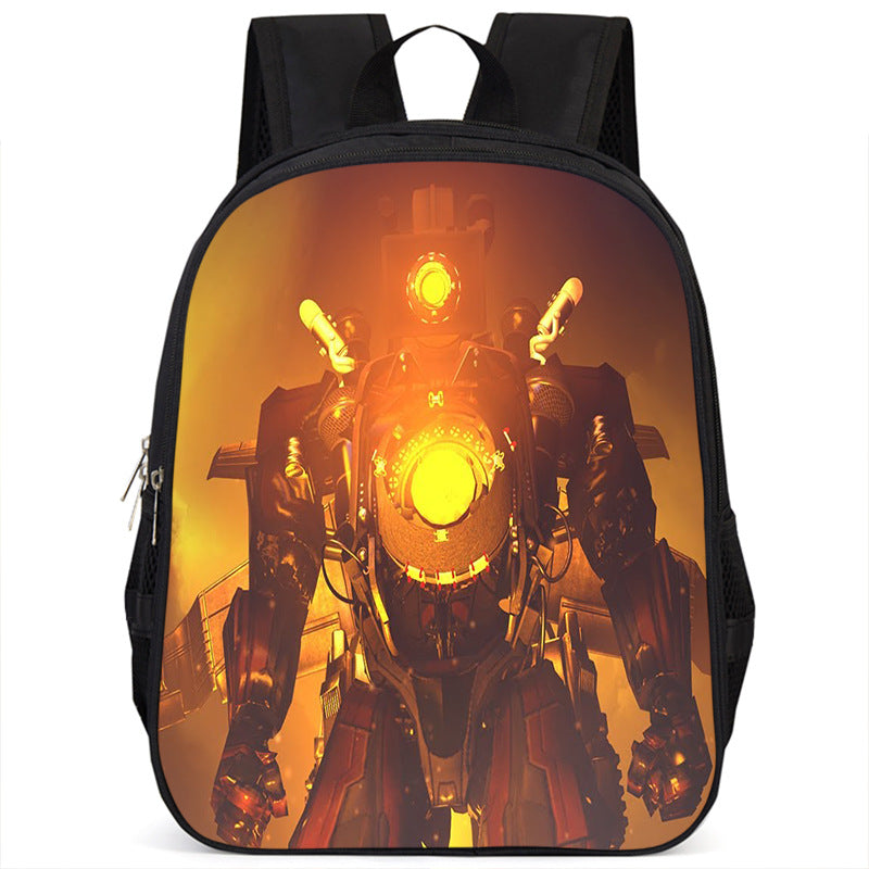 Electric Drill Red Lotus Monitor Inch Backpacks