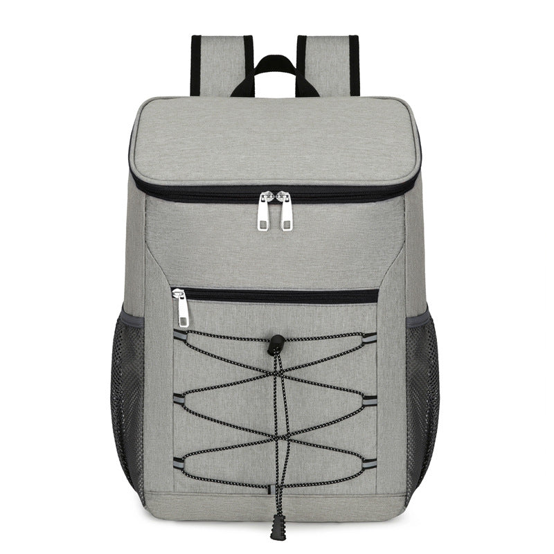 Stripe Heat Insulation Cold Fresh Ice Backpacks