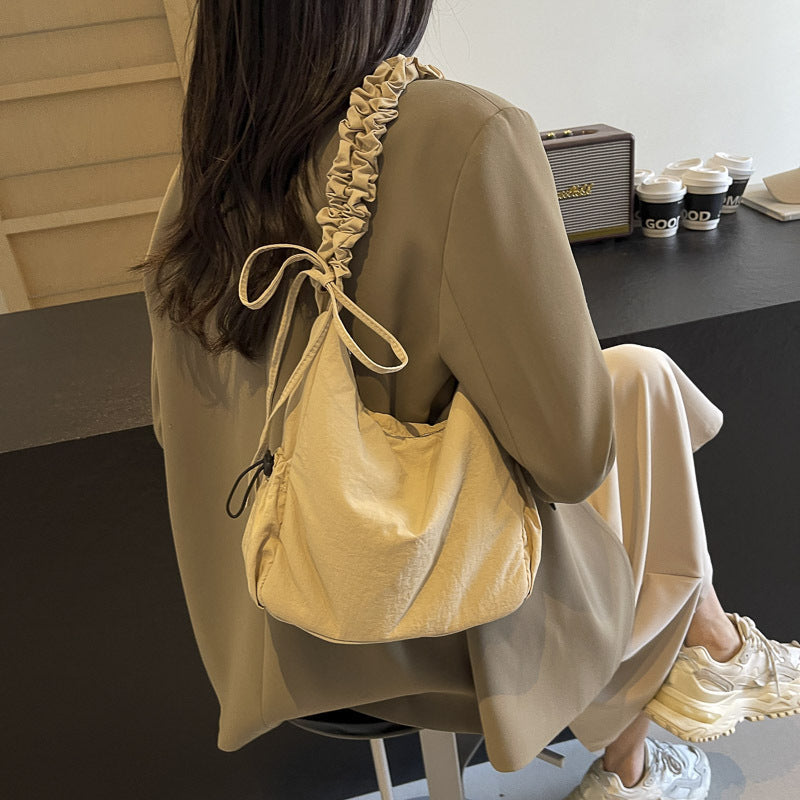 Design Canvas Underarm Woman Cotton Dress Shoulder Bags