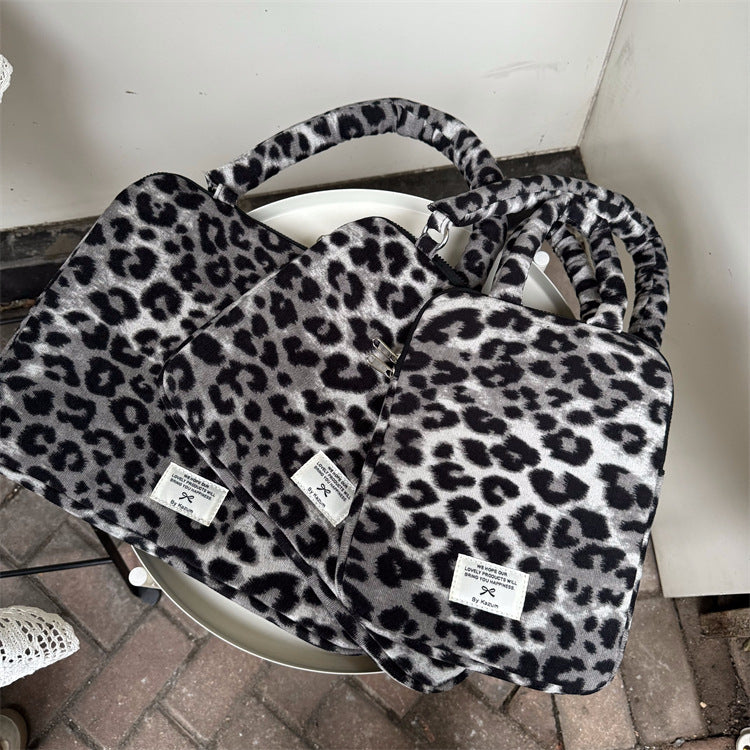 Pretty Leopard Print Inch Computer Storage Laptop Bags