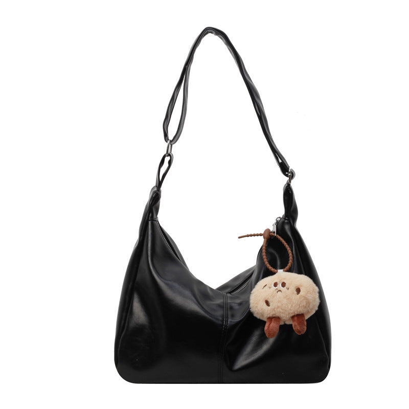 Women's Large Capacity Fashionable Retro Commuter Shoulder Bags