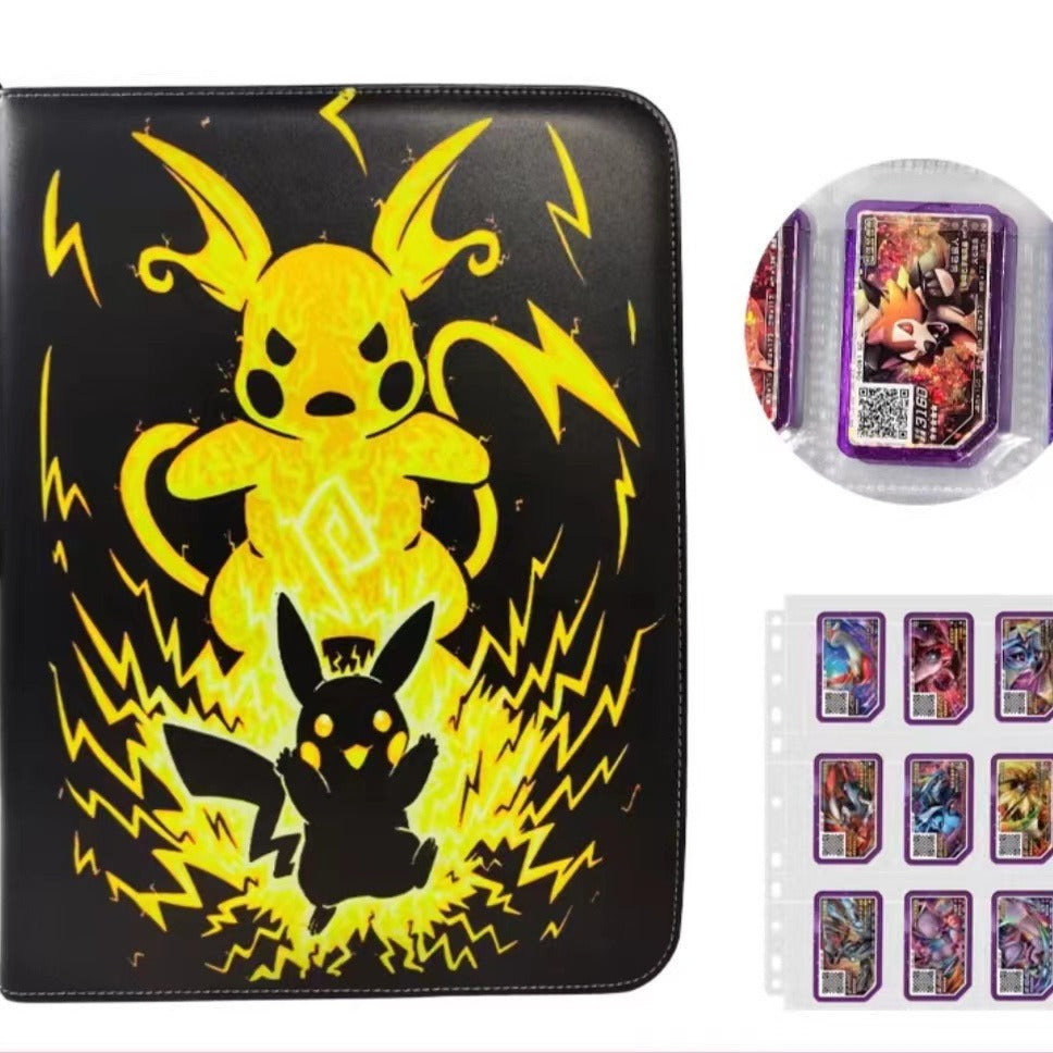 Magic Binder Zipper Waterproof Loose-leaf Storage Card Holder