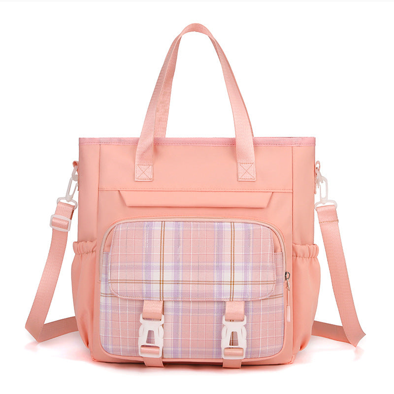 Large Capacity Tuition Primary Macaron Art Tote Bags