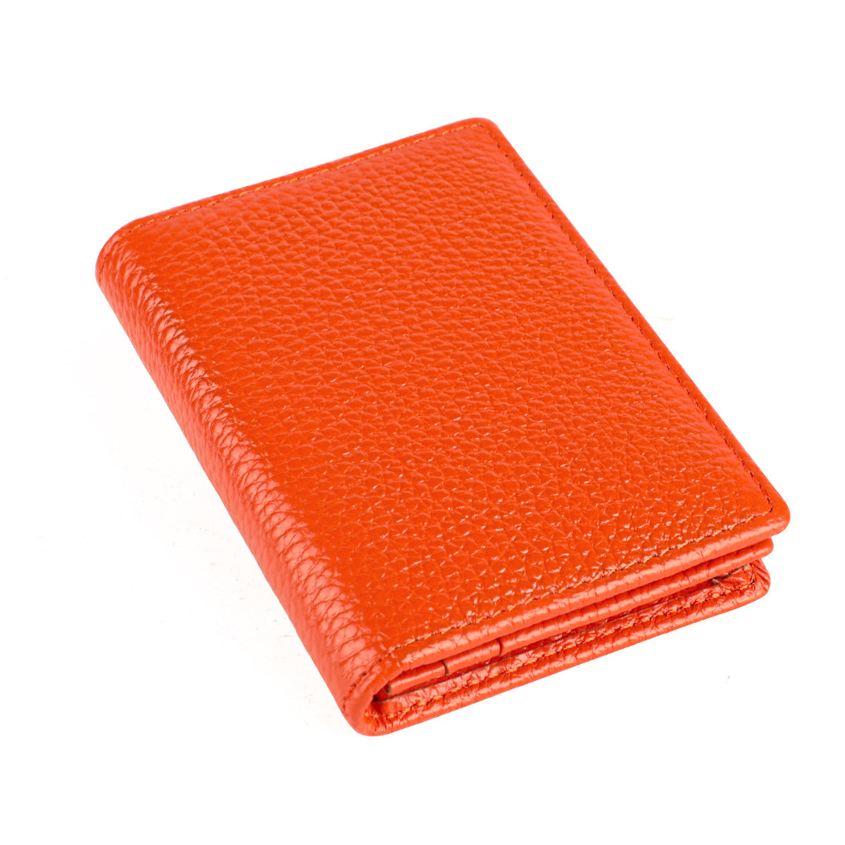 Leather First Layer Clip Bank Hand Card Holder