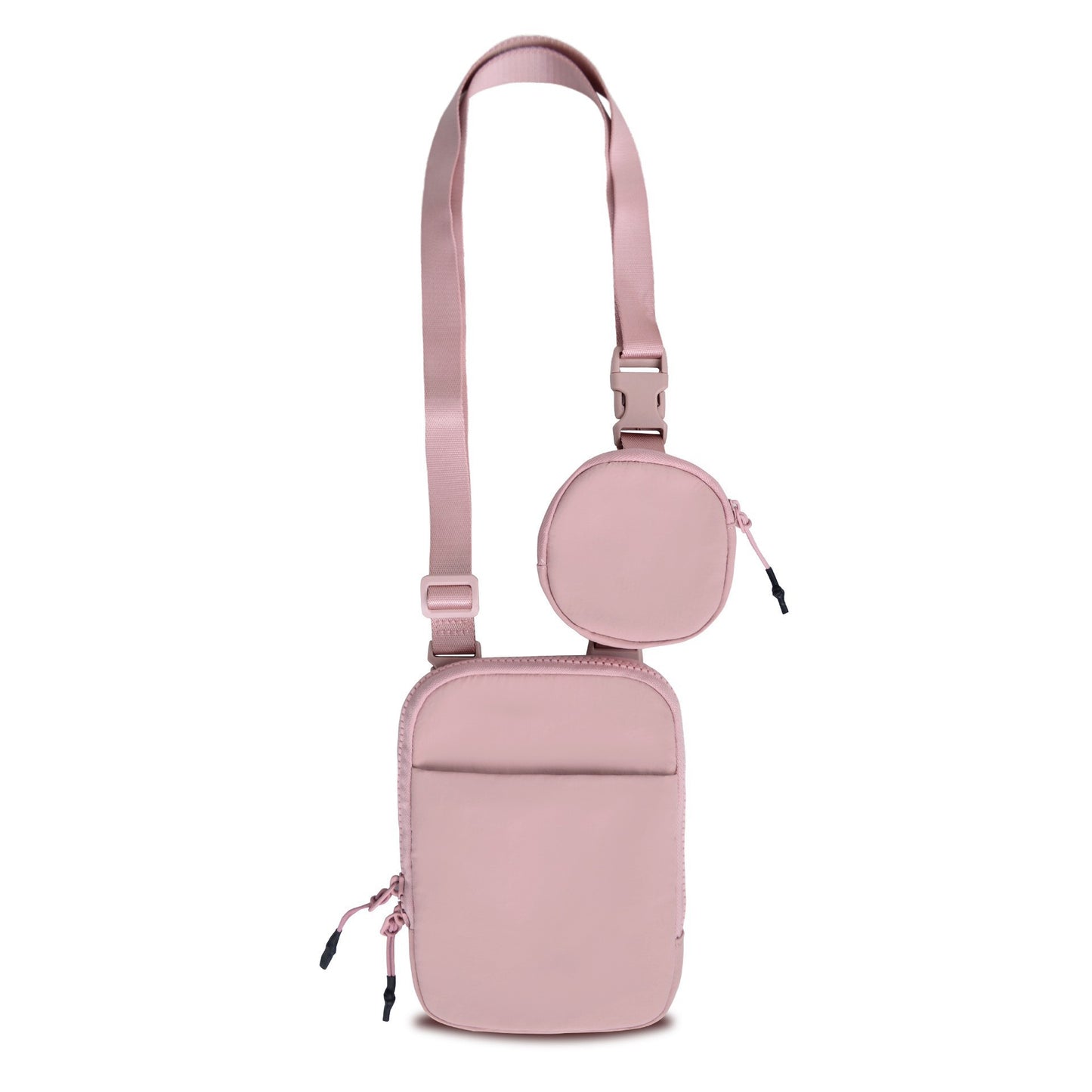 Women's & Men's & Trendy Adjustable Detachable Waterproof Nylon Phone Bags