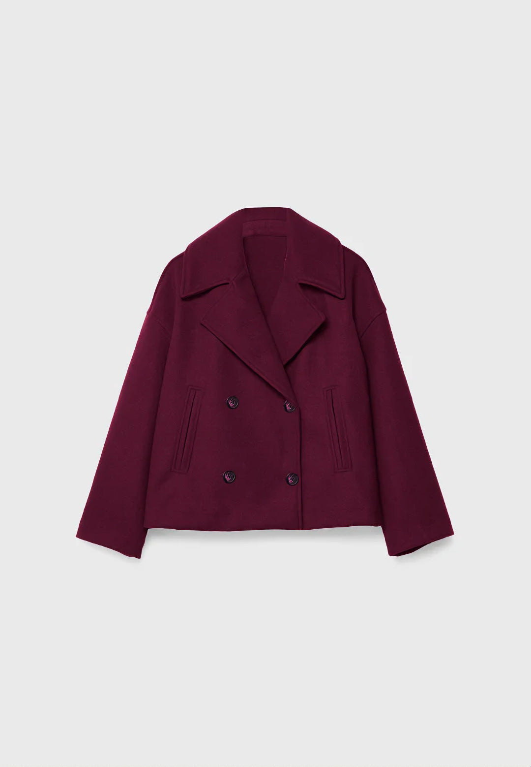 Women's Casual Small Woolen Long Sleeve Lapel Blazers