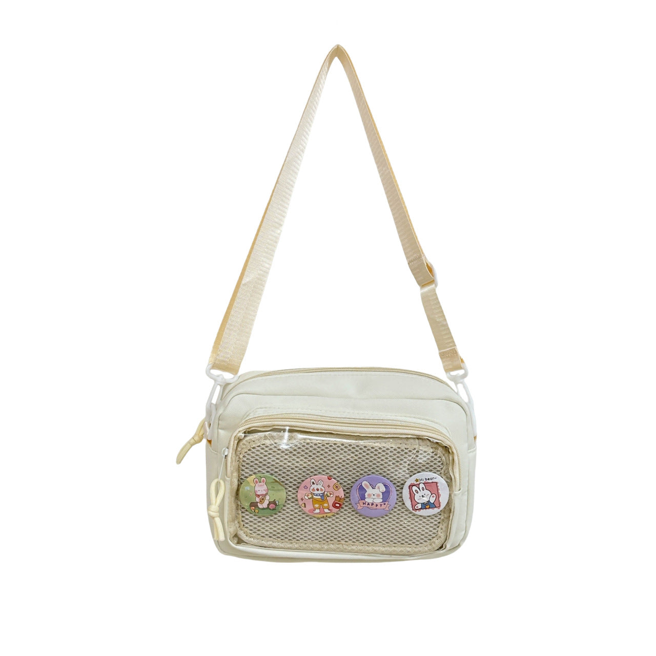 Style Two-dimensional Fresh Doll Cartoon Trendy Crossbody Bags