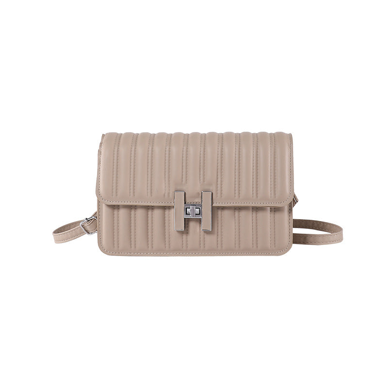 Women's Commuter Sewing Line High-grade Chain Portable Crossbody Bags