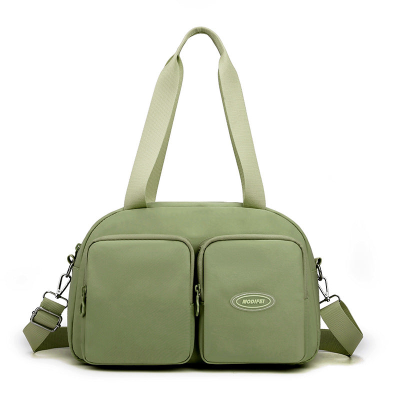 Women's Large Capacity Korean Style Solid Color Shoulder Bags