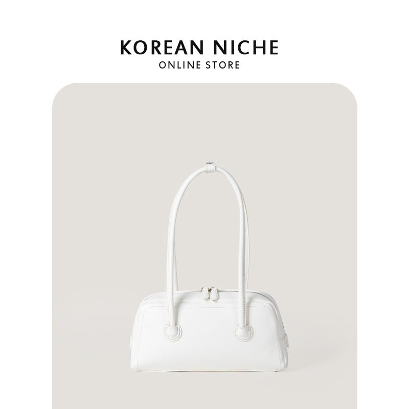 Niche Design Retro Advanced Texture One Female Shoulder Bags