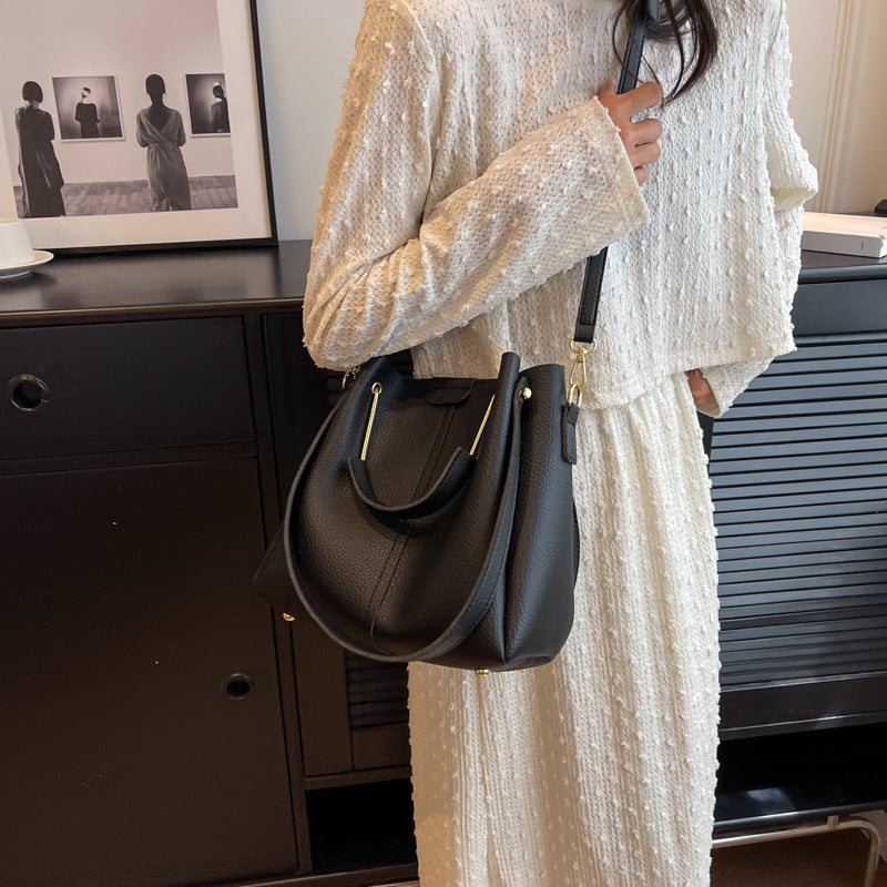 Women's Popular Summer Korean Textured Portable Crossbody Bags