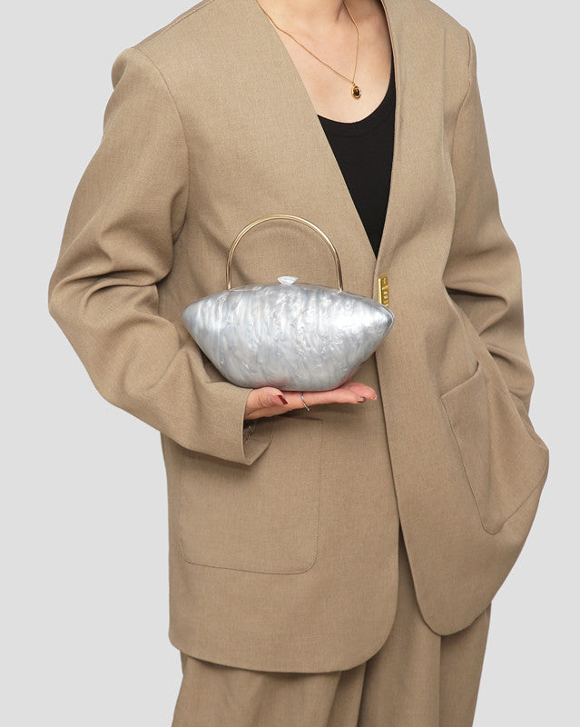 Women's Dinner Acrylic Pearl Cute Cheongsam Fashion Bags