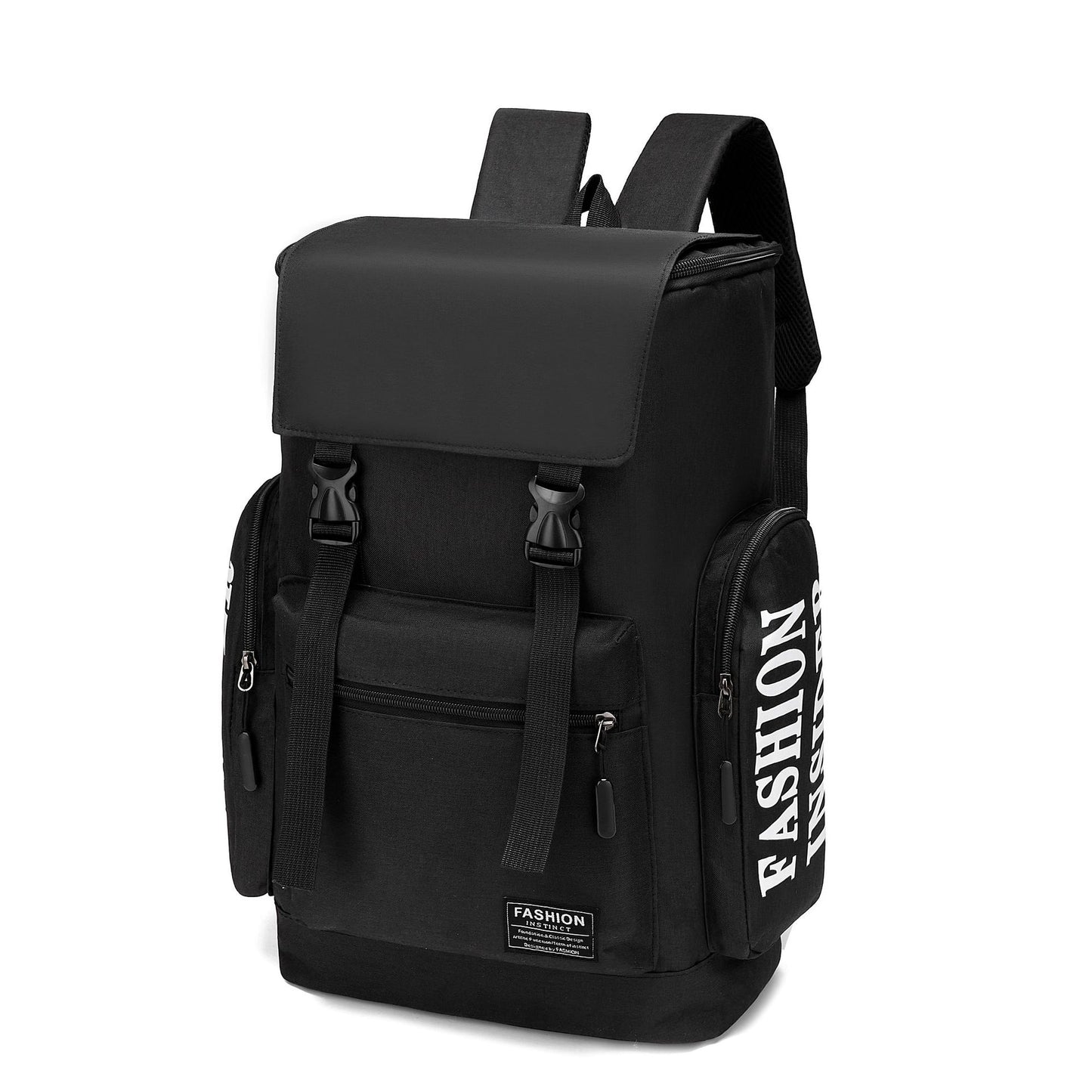 Men's Fashion Trendy Cool Flip Personalized Letter Backpacks
