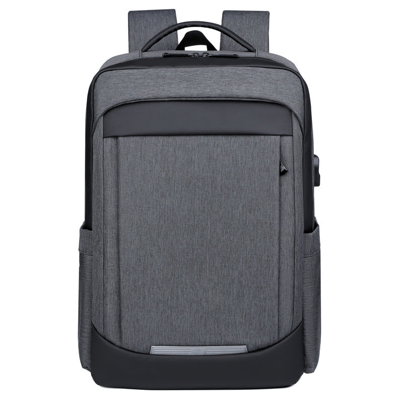 Men's Comfortable Innovative Multifunctional Headphone Jack Backpacks