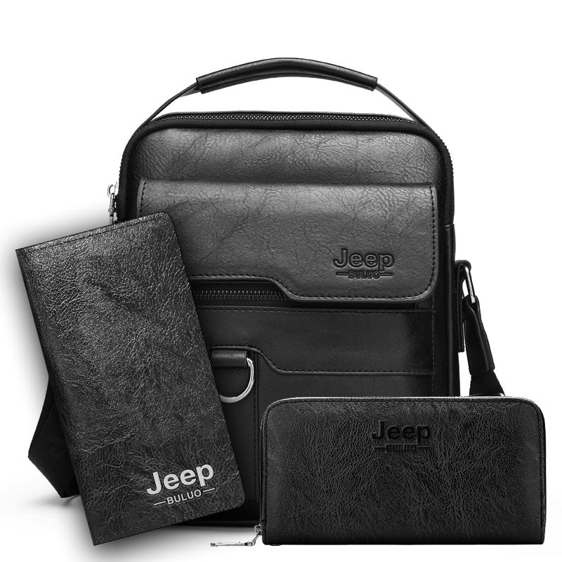 Men's New Pretty Suit Combination Fashion Men's Shoulder Bags