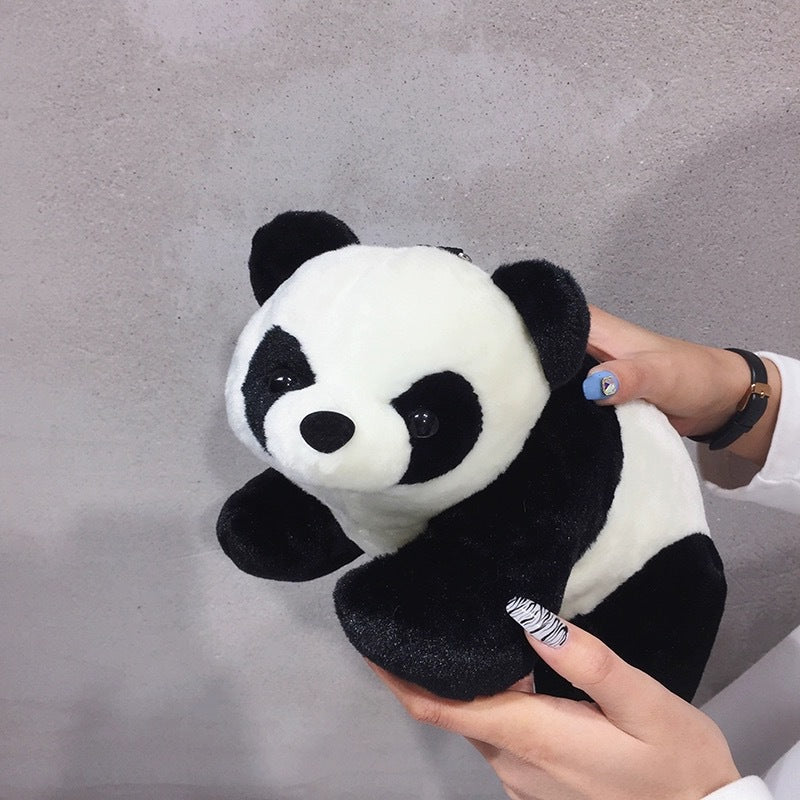 Panda Cartoon Soft Plush Campus Lolita Shoulder Bags