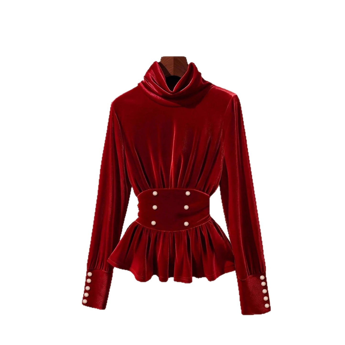 Women's Cinched Long Fashion Elegant Style Unique Women's Sweater, Sweater