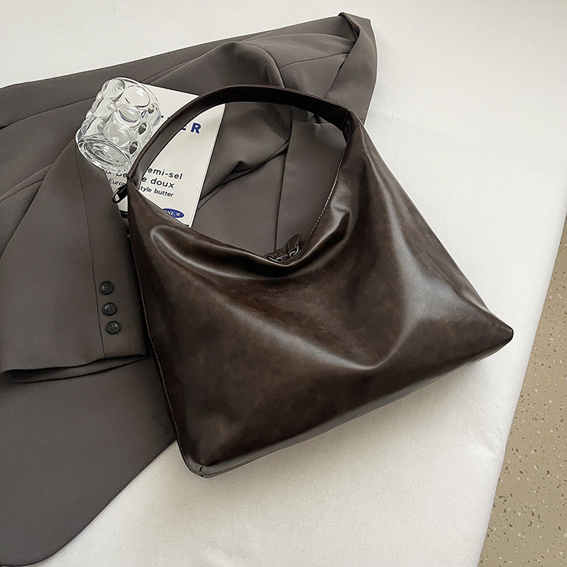 Women's Large Capacity Commuter Retro One Shopping Shoulder Bags