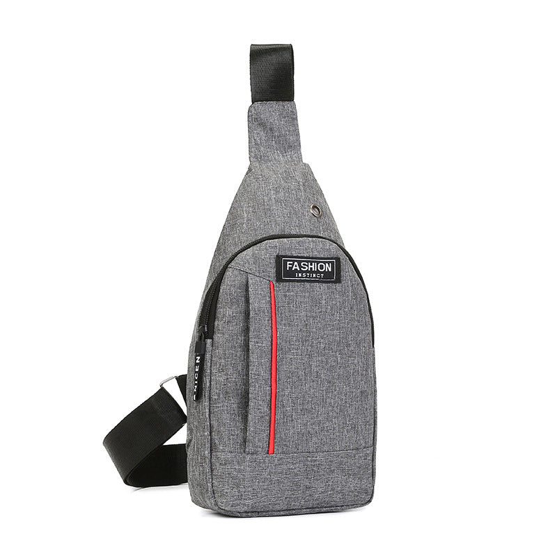 Men's Cool Elegant Running Luminous Waterproof Men's Chest Bags