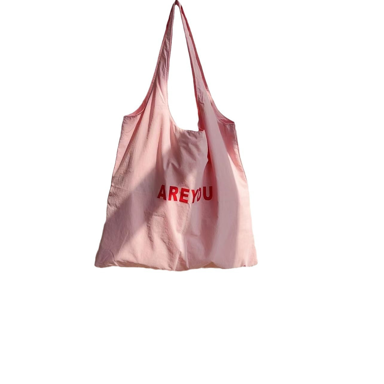 Women's Niche Letters Printed Large Capacity Designer Model Cloth Canvas Shoulder Bags