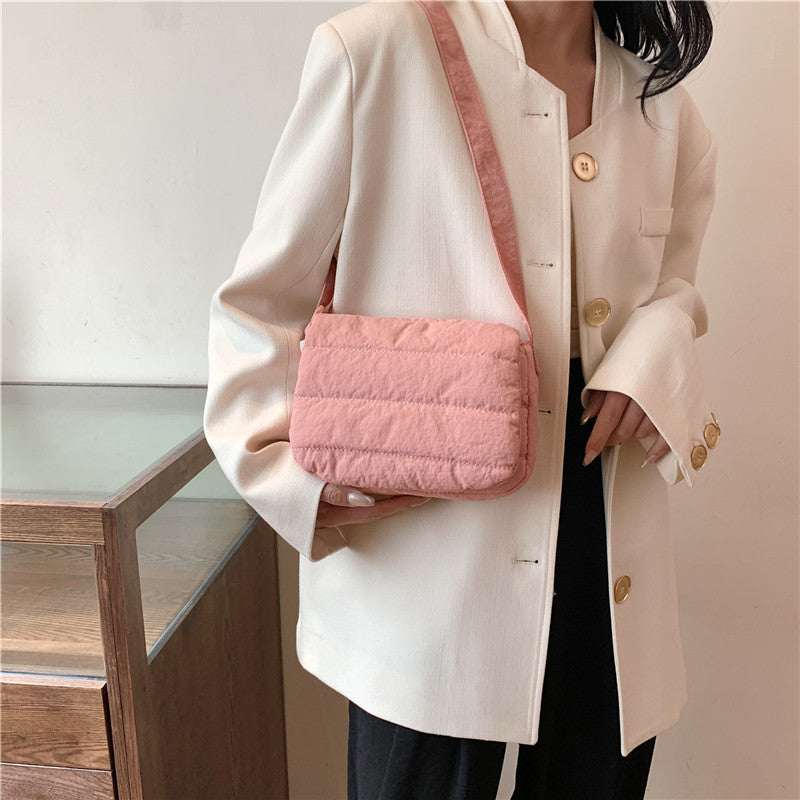 Daily Simple Korean Style Spring Lightweight Personality Shoulder Bags