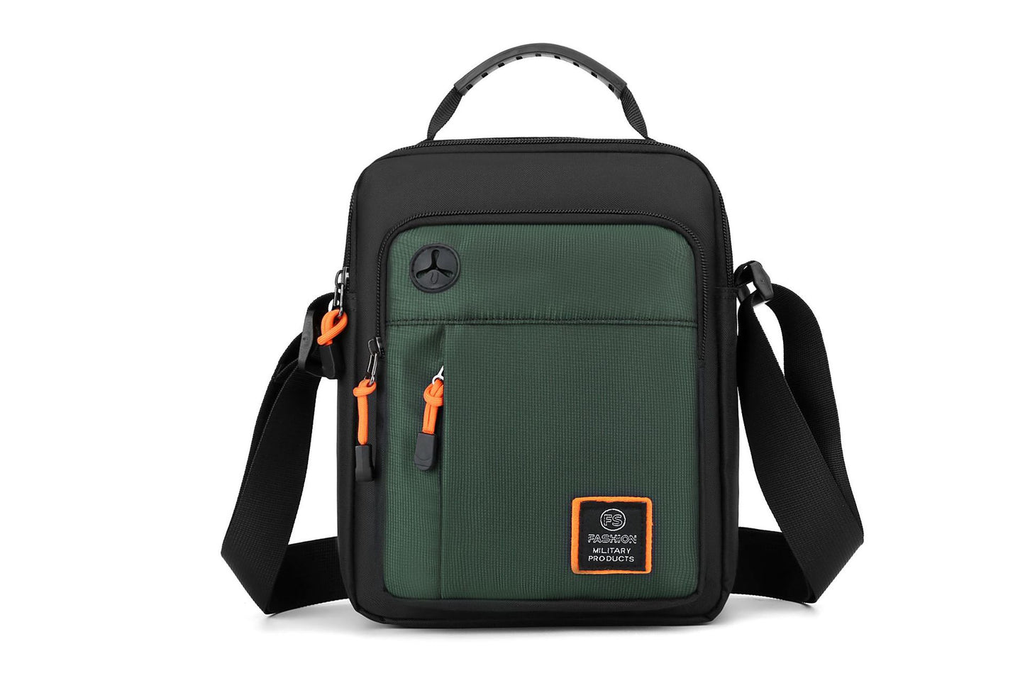 Men's Fashion Waterproof Vertical Simple Trendy Shoulder Bags