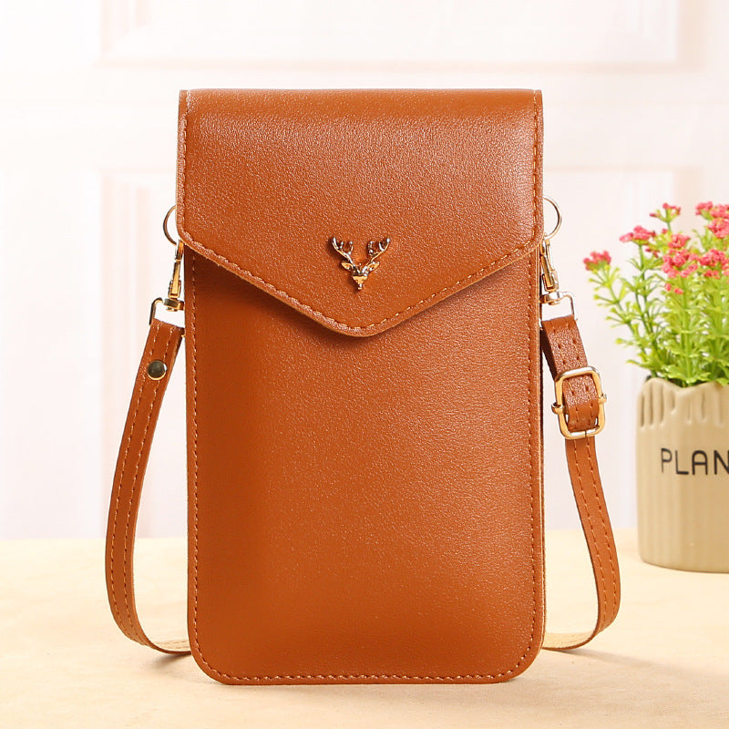 Women's Mini Simple Touch Screen Stylish Lightweight Phone Bags
