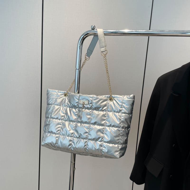 Women's Fashion Pleated Chain Versatile Niche Design Bags