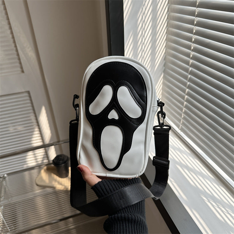 Women's Skeleton Eccentric Personality Ghost Halloween Shoulder Bags