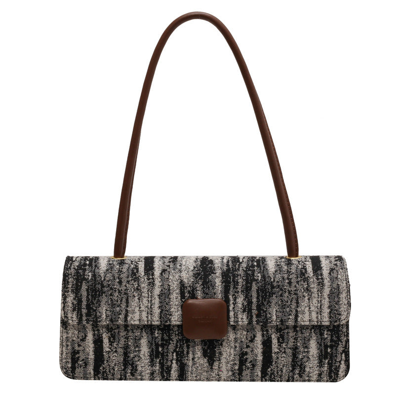 Women's Commuter Underarm French Stick Denim Retro Armpit Bags