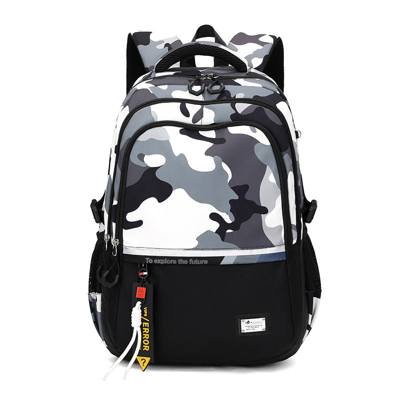 Men's College Boys Large Capacity Niche Leisure Backpacks