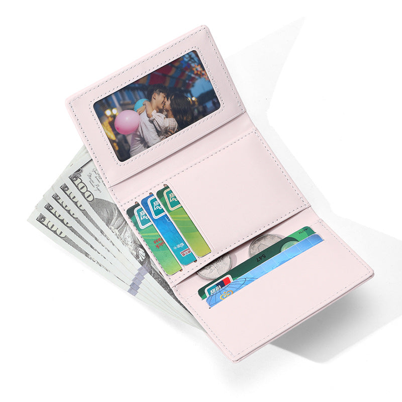 Cat Tail Cute High Fashion Short Card Holder