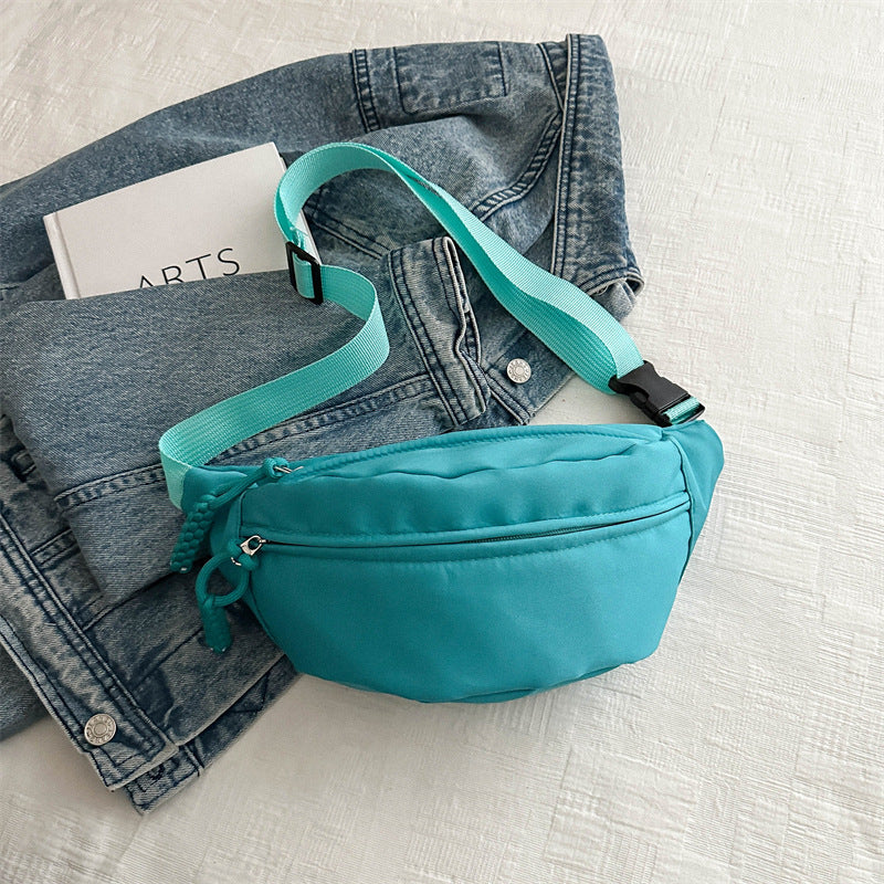 Solid Color Simple Korean Style Spring Shoulder Bags