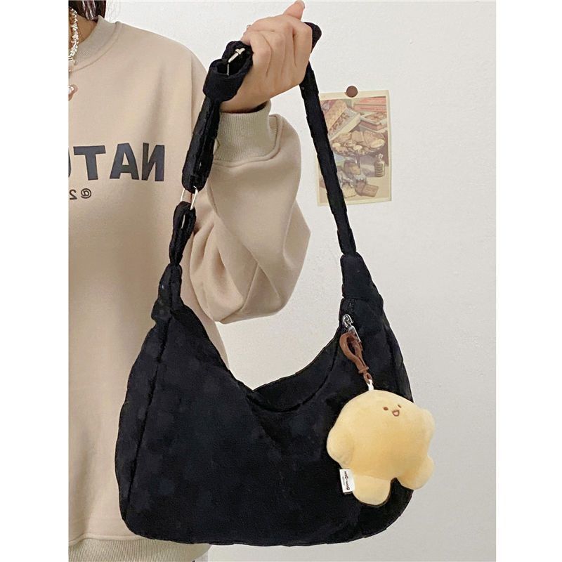 Large Capacity Female Winter College Class Crossbody Bags