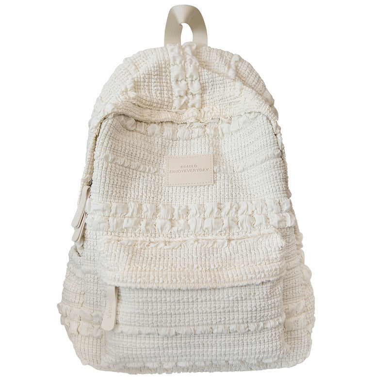 College Cream Puff High Niche Bubble Middle School Students' Schoolbags