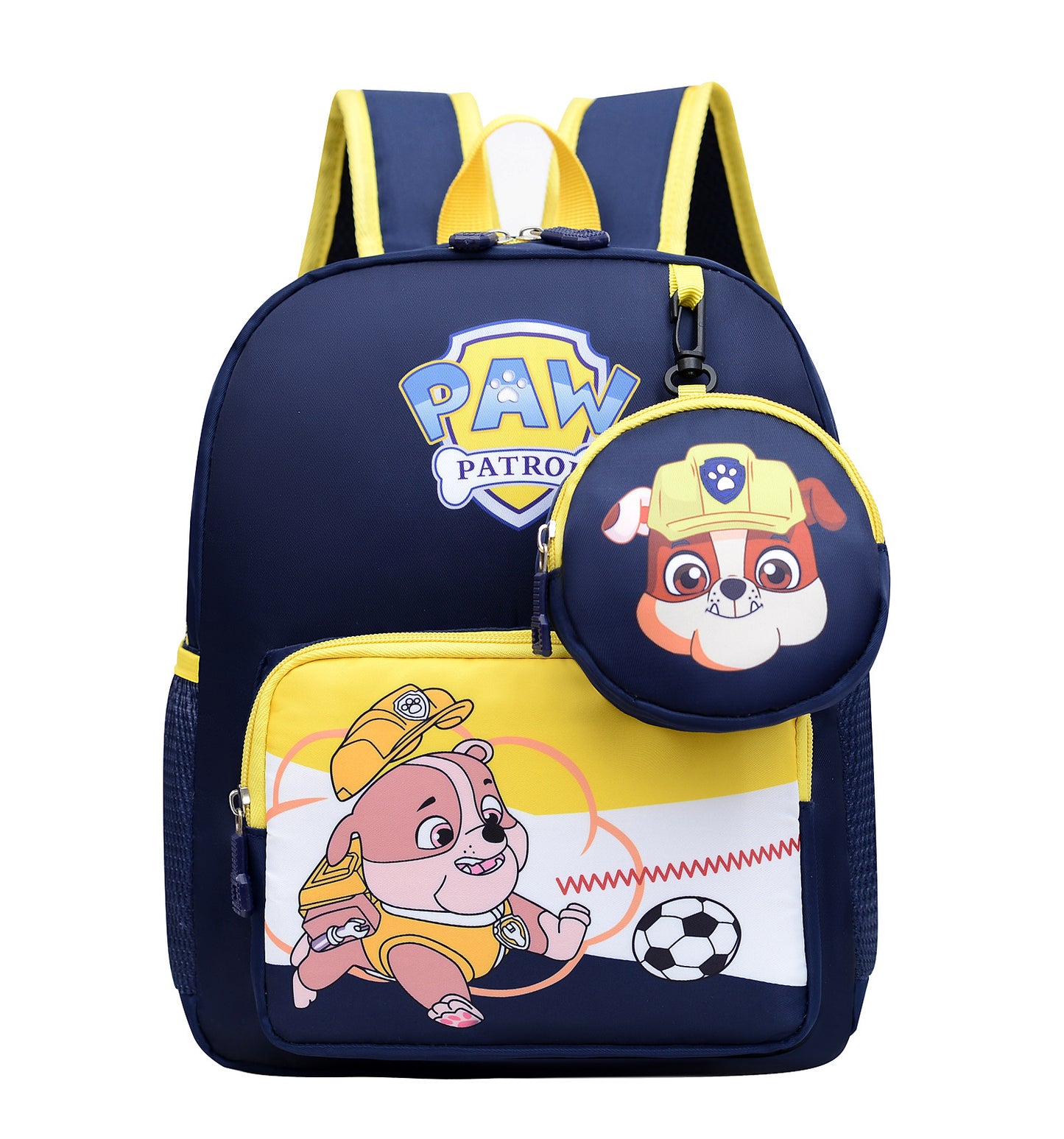 Patrol Cartoon Printing Boys Burden Reduction Large Kindergarten School Bags