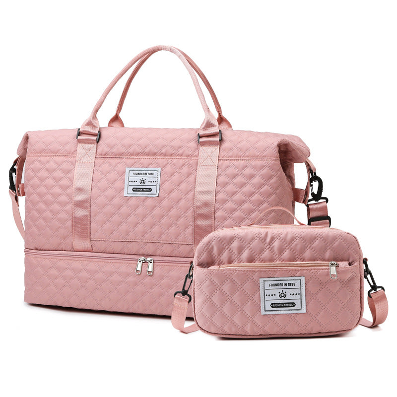 Women's Wet Separation Gymnastic Valise Short-distance Portable Crossbody Bags