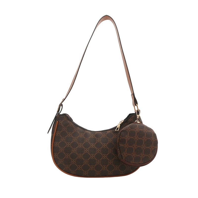 Women's Retro Fashion Moon Western Style Leisure Shoulder Bags