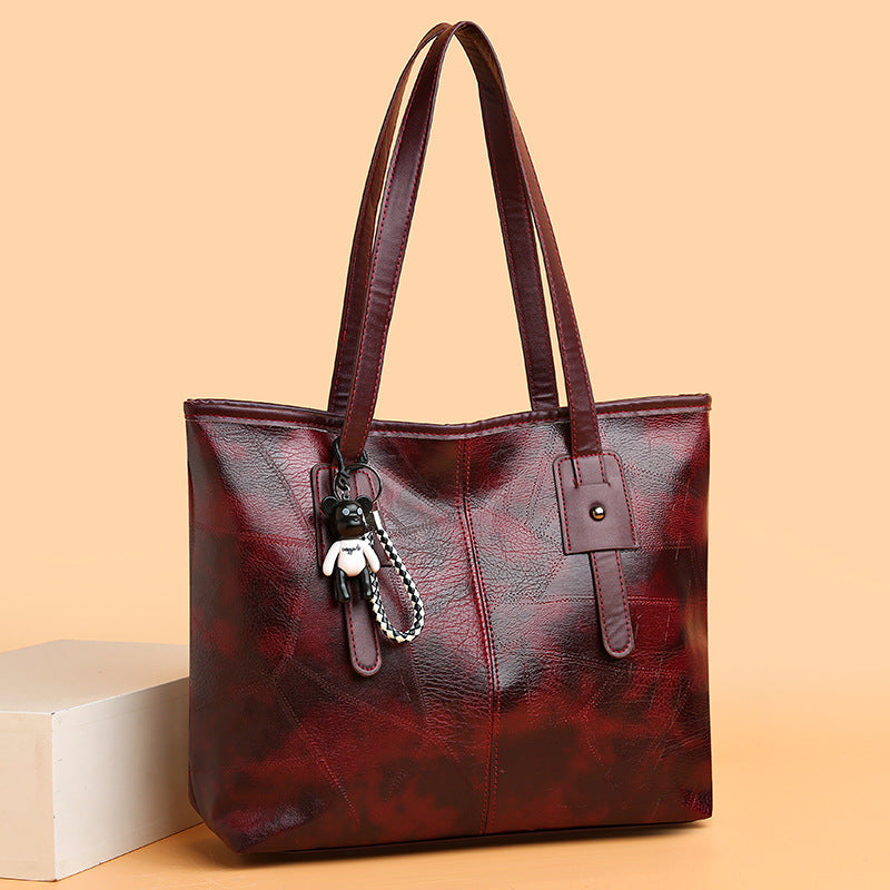 Women's Large Capacity Korean Trendy Portable Commuter Shoulder Bags