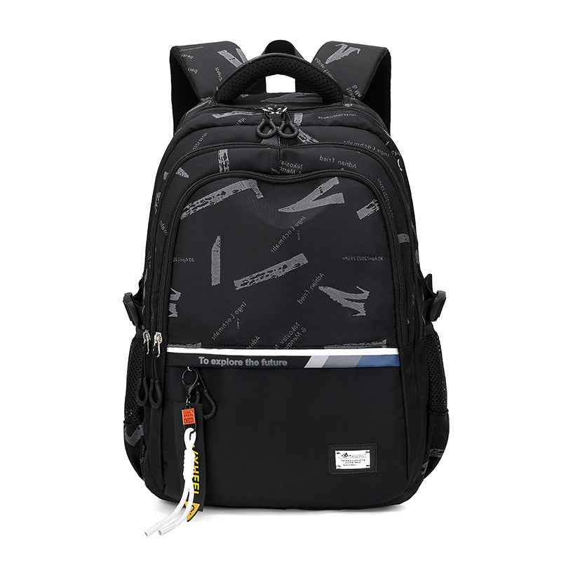 Men's College Boys Large Capacity Niche Leisure Backpacks