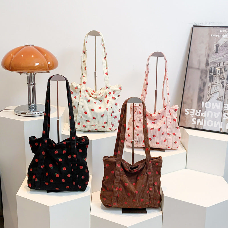 Portable Large Capacity Beautiful Simple Fashion Shoulder Bags