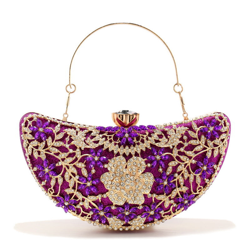 Dinner Banquet Clutch Shiny Diamond Dress Bags