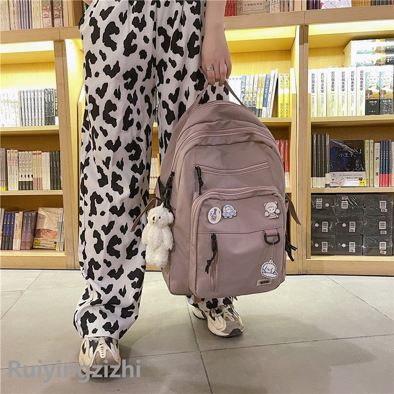 Large Capacity Female College Computer Junior High Backpacks