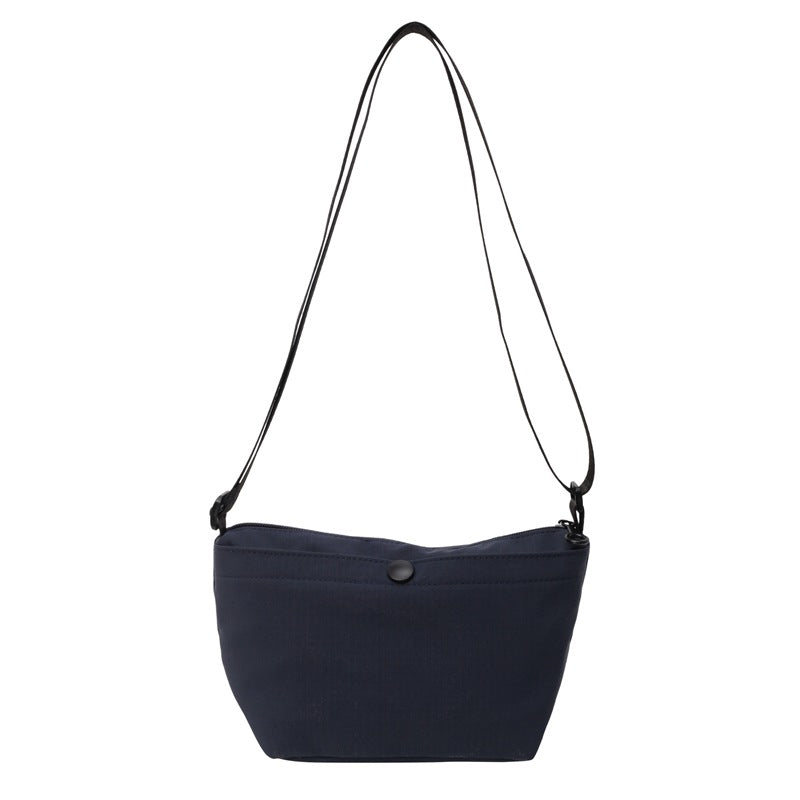 Solid Color Cloth Portable Simple Change Crossbody Bags