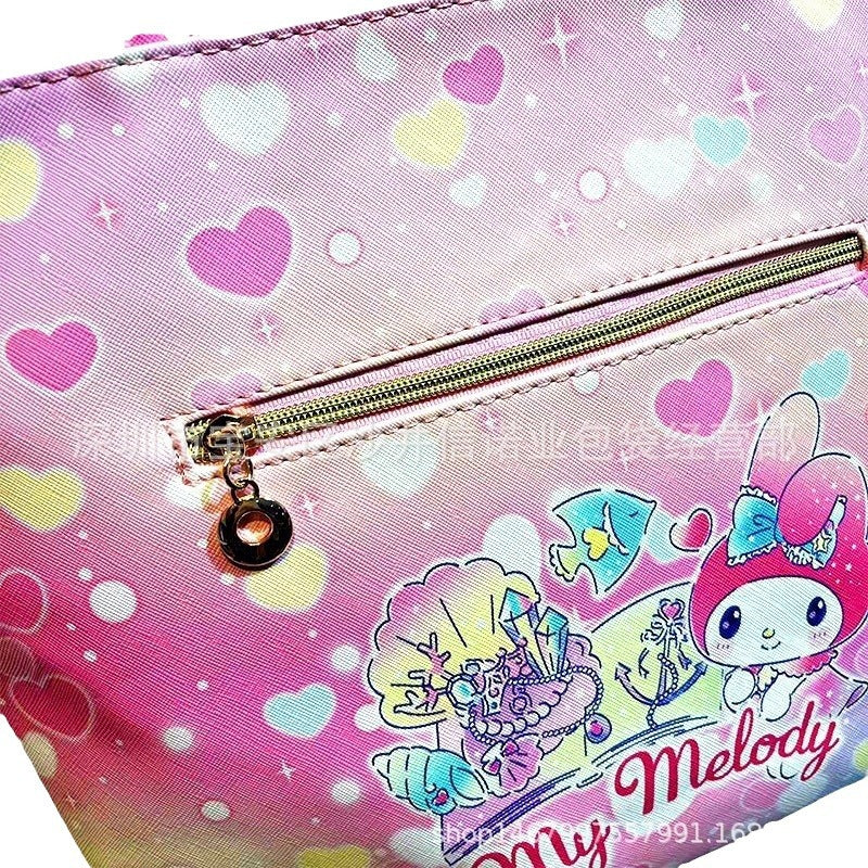 Women's Fashion Printed Tuition Large Capacity Commuter Shoulder Bags