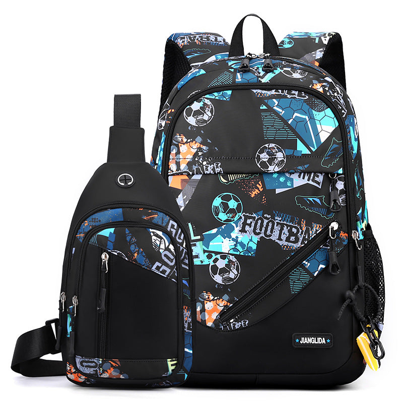 Men's Two-piece Super Light Green Lightweight Junior's Backpacks