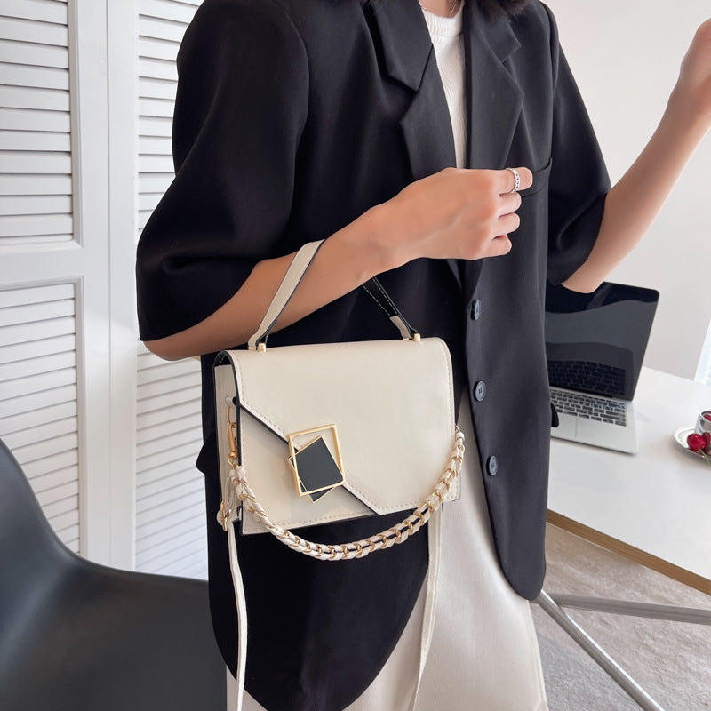 Women's High Quality Trendy Fashion Texture Chain Shoulder Bags